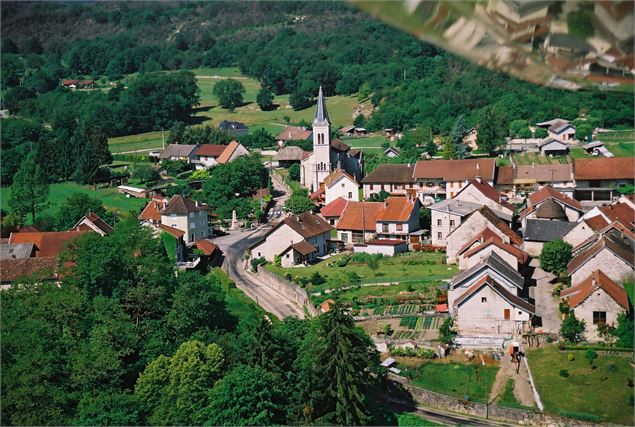 Vue aérienne Arbignieu - BBST