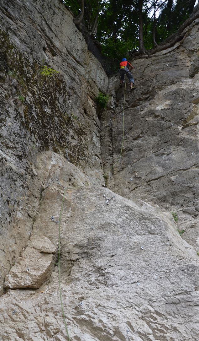 Site Escalade Flumet - Office de Tourisme du Val d'Arly