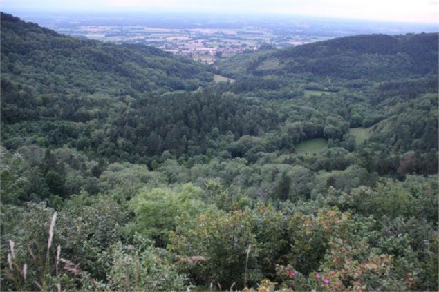 Grotte de la Cabatane, crête et belvédère