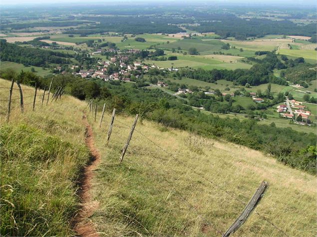 Le Mont Myon à pied depuis Pressiat