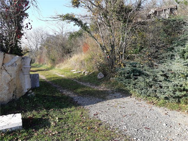 Sentier Mémoire de Pierre - scalland