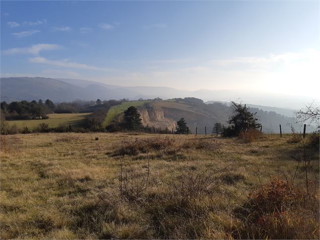 Plain Champ - Vue sur la carrière - scalland