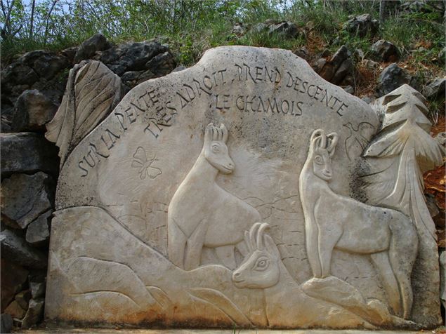 Sentier Mémoire de Pierre - Courmangoux