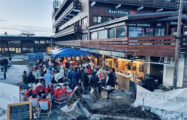 terrasse extérieure - Le P'tit Bo Bar