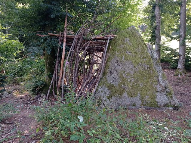 cabane dans les bois - David Machet