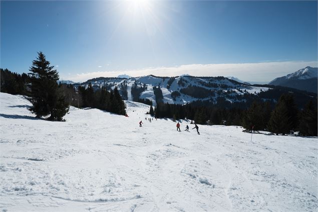 PISTE VIOLETTE Les Gets - SAGETS