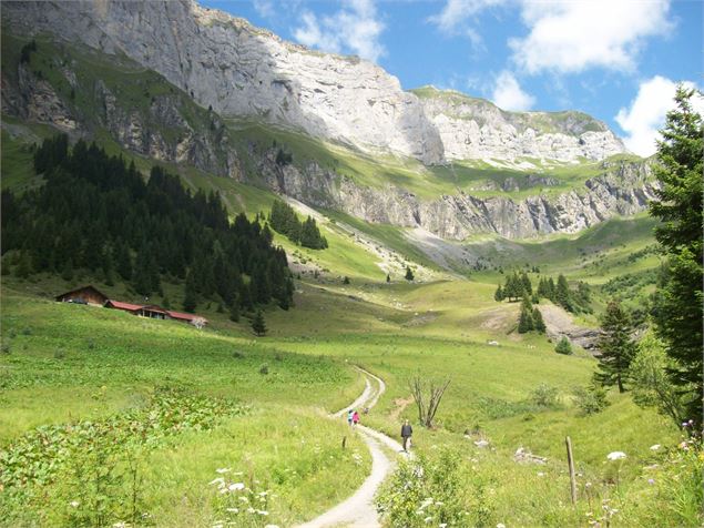 vers le refuge de Véran