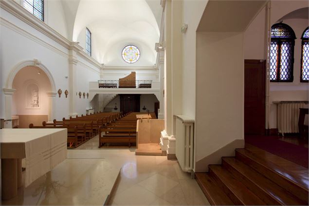 Intérieur de la chapelle du second monastère de la Visitation d'Annecy - Dominique Lafon