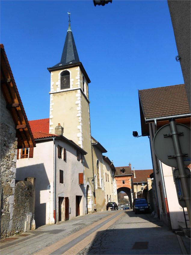 Les Marches - Le bourg - Association Mémoire et Patrimoine des Marches