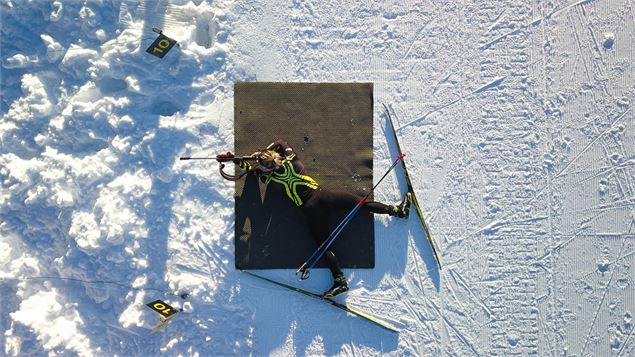 Stade de Biathlon de Bessans hiver - D.Cuvelier - OT HMV