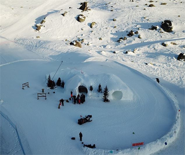 Village Igloo à Plan Bouchet - Arthur Bertrand_Les 3 Vallées