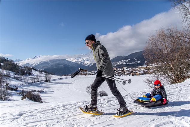 Luge en famille - Cœur de Tarentaise Tourisme