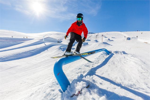 Snowpark Les Sybelles - ©Tiphaine Buccino - Sybelles.ski