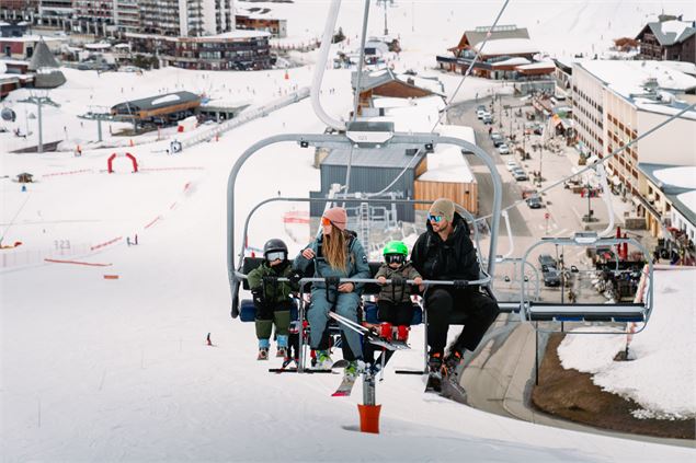 Espaces de ski débutants Rosset Tignes Le Lac - Gregoire Fauquenoi