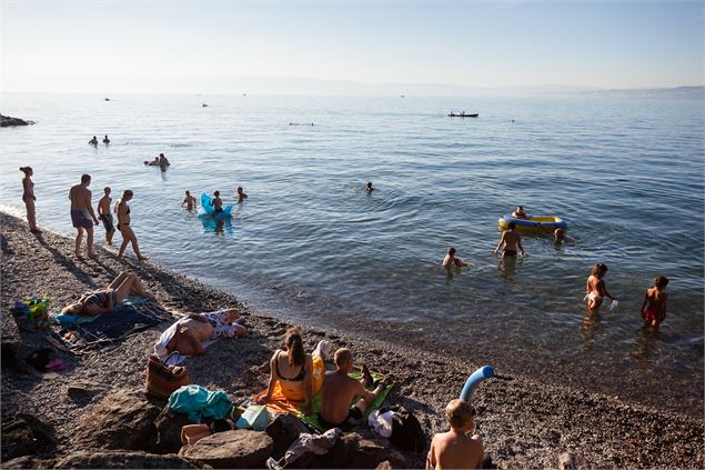 Plage de Vindry_Lugrin - CCPEVA