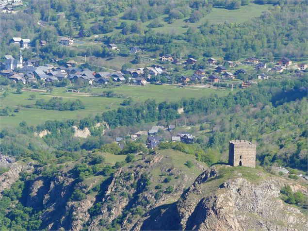 Tour Bérold de Saxe - Communauté de Communes Cœur de Maurienne Arvan