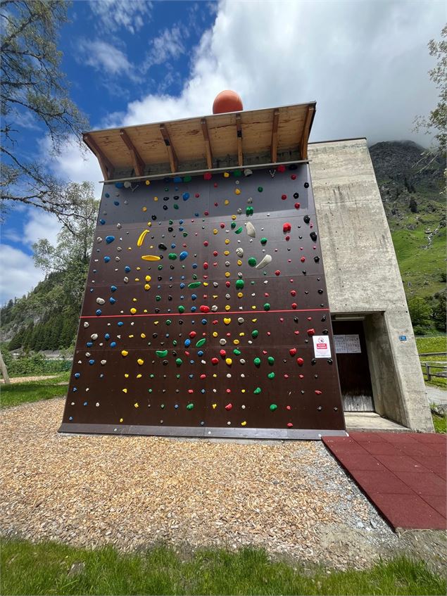 Mur de Grimpe de Fionnay