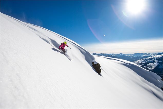 Freeride à La Rosière