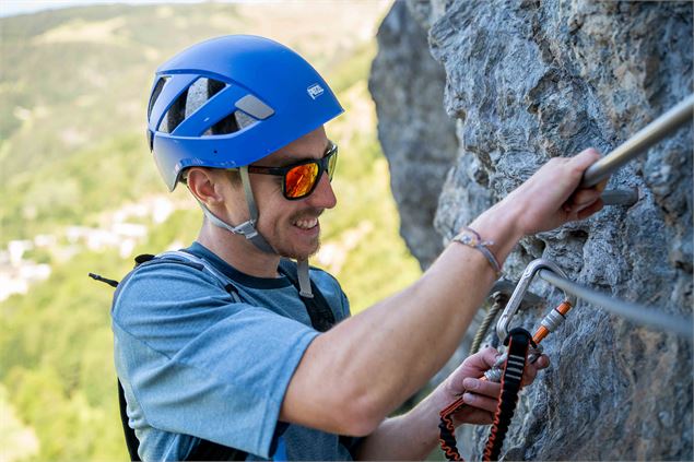 Via ferrata des Grosses Pierres - Elisabeth Gayard