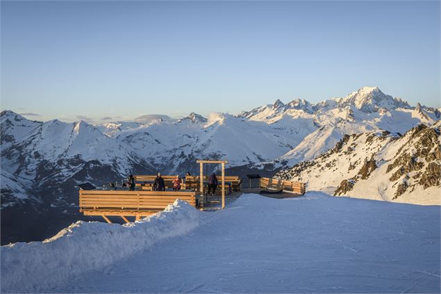 Vue panoramique sortie télésiège Carreley - Merci l'agence