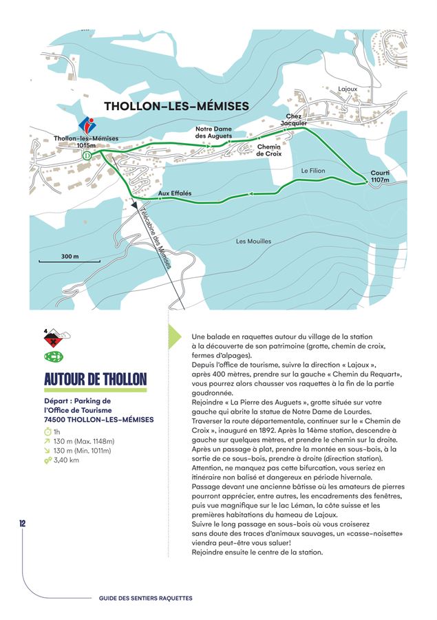 Fiche descriptive Autour de Thollon - OTPEVA