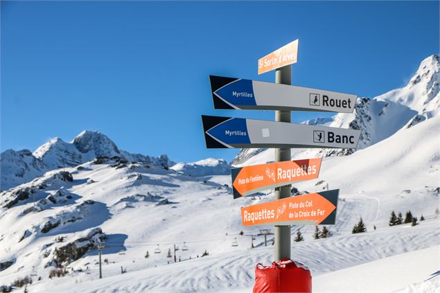 Panneau pistes - © Valentine BM photographie