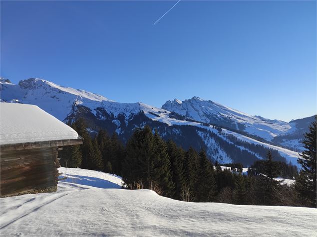 L'Étale depuis le col des Mouilles - OT Saint Jean de Sixt