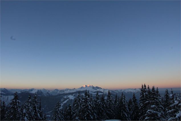 La Tournette depuis la tête du Danay - OT Saint Jean de Sixt