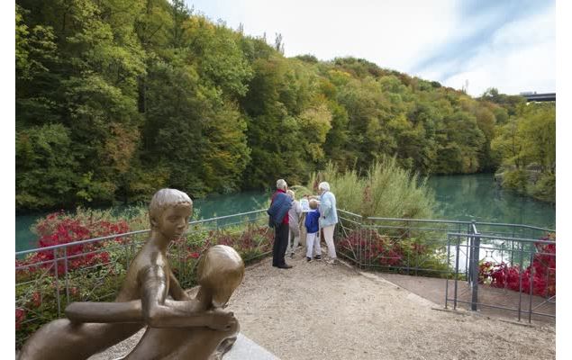 Berges du Rhône - Centre-ville - ©Daniel Gillet - OT Terre Valserine