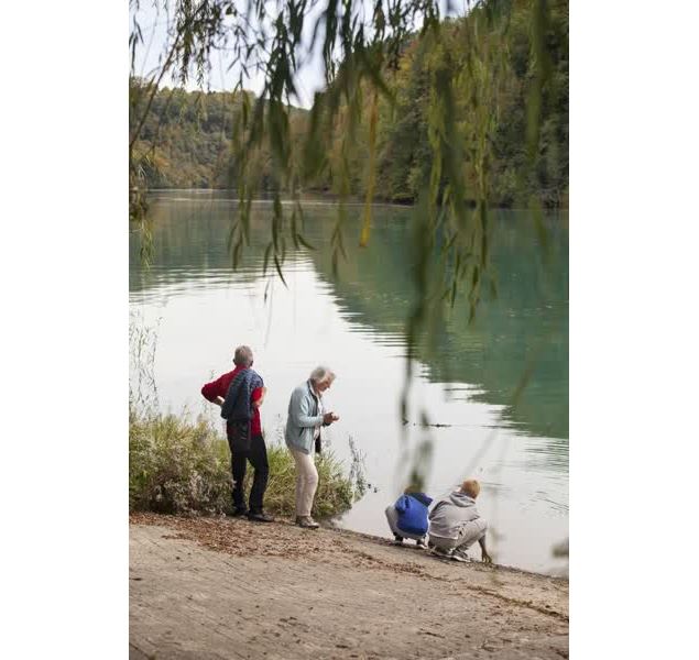 Berges du Rhône - Centre-ville - ©Daniel Gillet - OT Terre Valserine