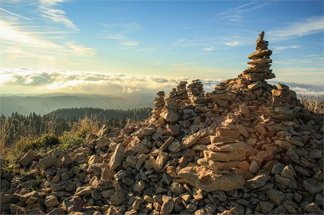 Crêt de Chalam - Borne au Lion - ©Mathias Spadiliero - OT Terre Valserine