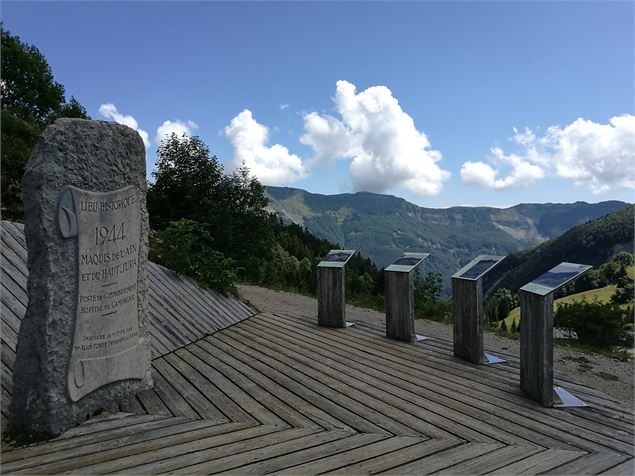 Borne au lion - OT Terre Valserine