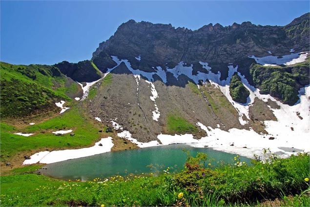 Pêche au lac de Tavaneuse - Yvan Tisseyre/OT Vallée d'Aulps