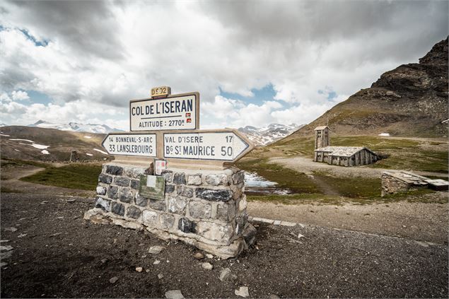 Panneau du col - Haute Tarentaise Vanoise - Yann Allègre