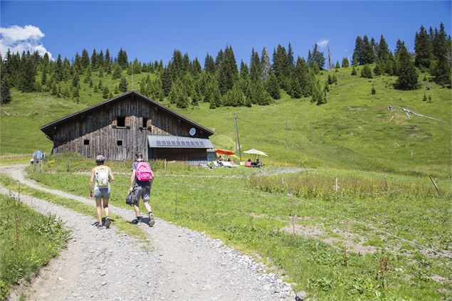 En approche du Refuge - OT Praz sur Arly