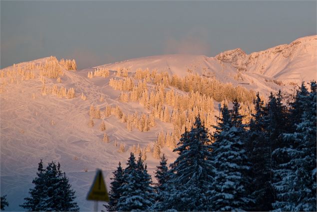 Promenade à Super-Morzine en Hiver