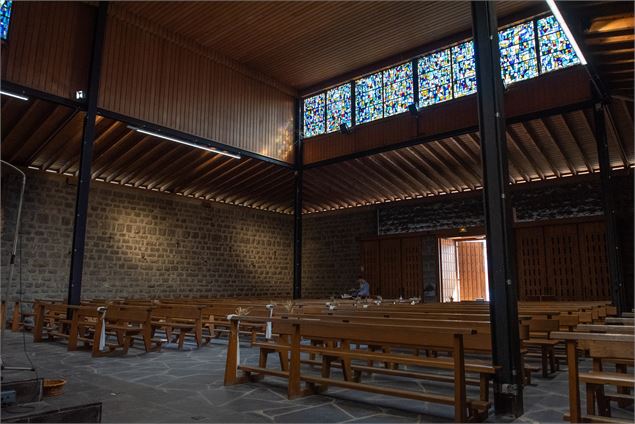 Intérieur Eglise Saint Maurice - Faucigny Glières Tourisme