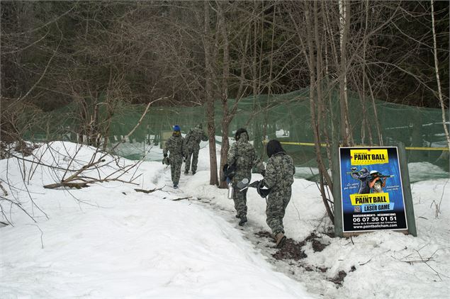 paint ball chamonix entrée