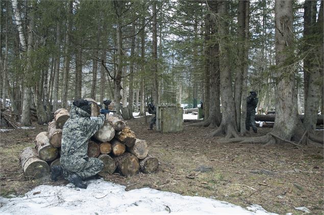 paint ball chamonix partie