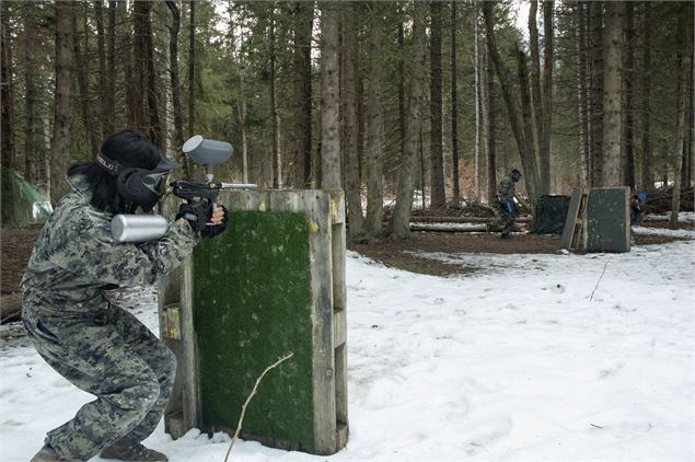 paint ball chamonix jeux