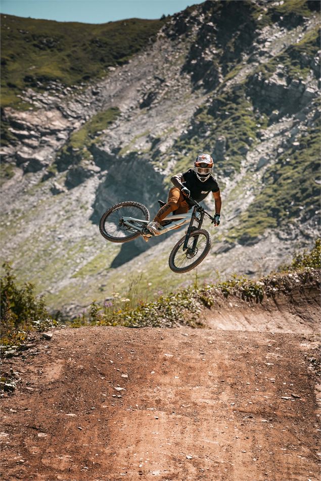 Piste VTT la Vink line- Partie Supérieure - L.Meyer - Châtel