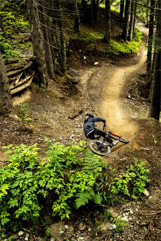 Piste VTT la People du Bike Park de Châtel - L.Meyer - Châtel