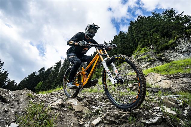 Piste VTT la Bike Patrol - L.Meyer - Châtel