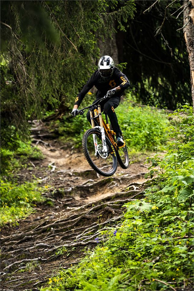 Piste VTT la Bike Patrol - L.Meyer - Châtel