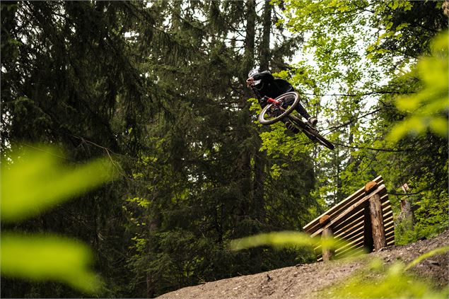 Piste VTT la Zougouloukata du Bike Park de Châtel - L.Meyer -  Châtel