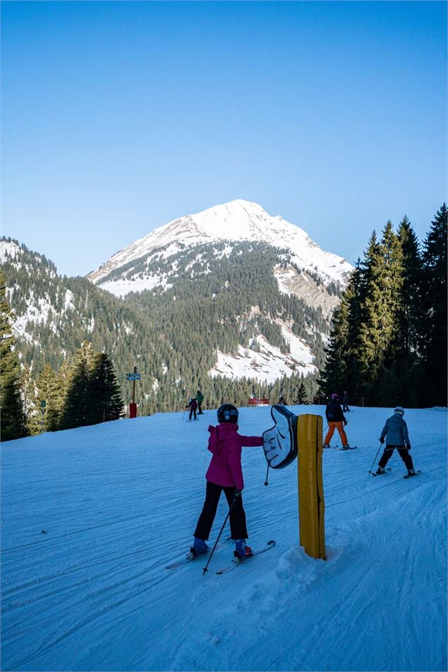 Piste ludique Belette - Fromage Abondance - L.Meyer - Châtel