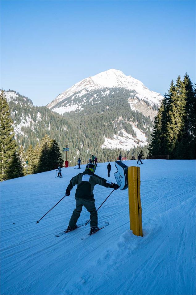 Piste ludique Belette - Fromage Abondance - L.Meyer - Châtel