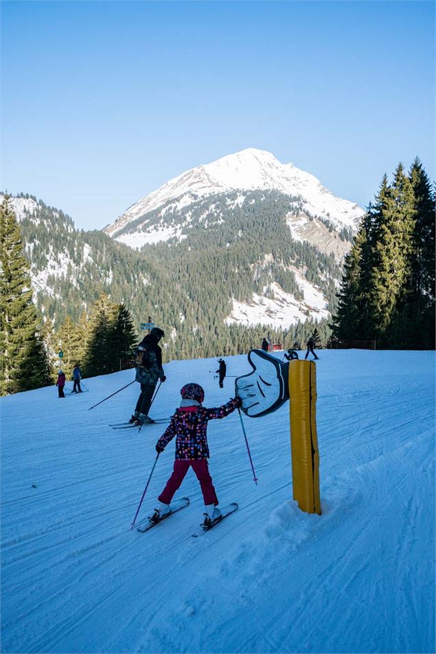 Piste ludique Belette - Fromage Abondance - L.Meyer - Châtel