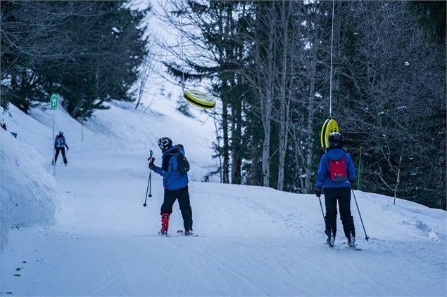 Piste ludique Belette - Fromage Abondance - L.Meyer - Châtel