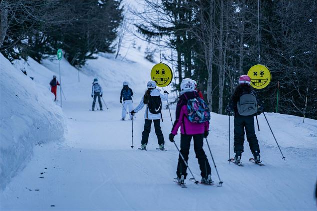 Piste ludique Belette - Fromage Abondance - L.Meyer - Châtel